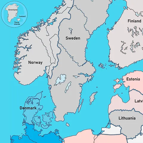 RECIPROTOR Map of distributor countries